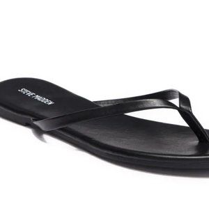 Steve Madden Tay Flip Flop Black
